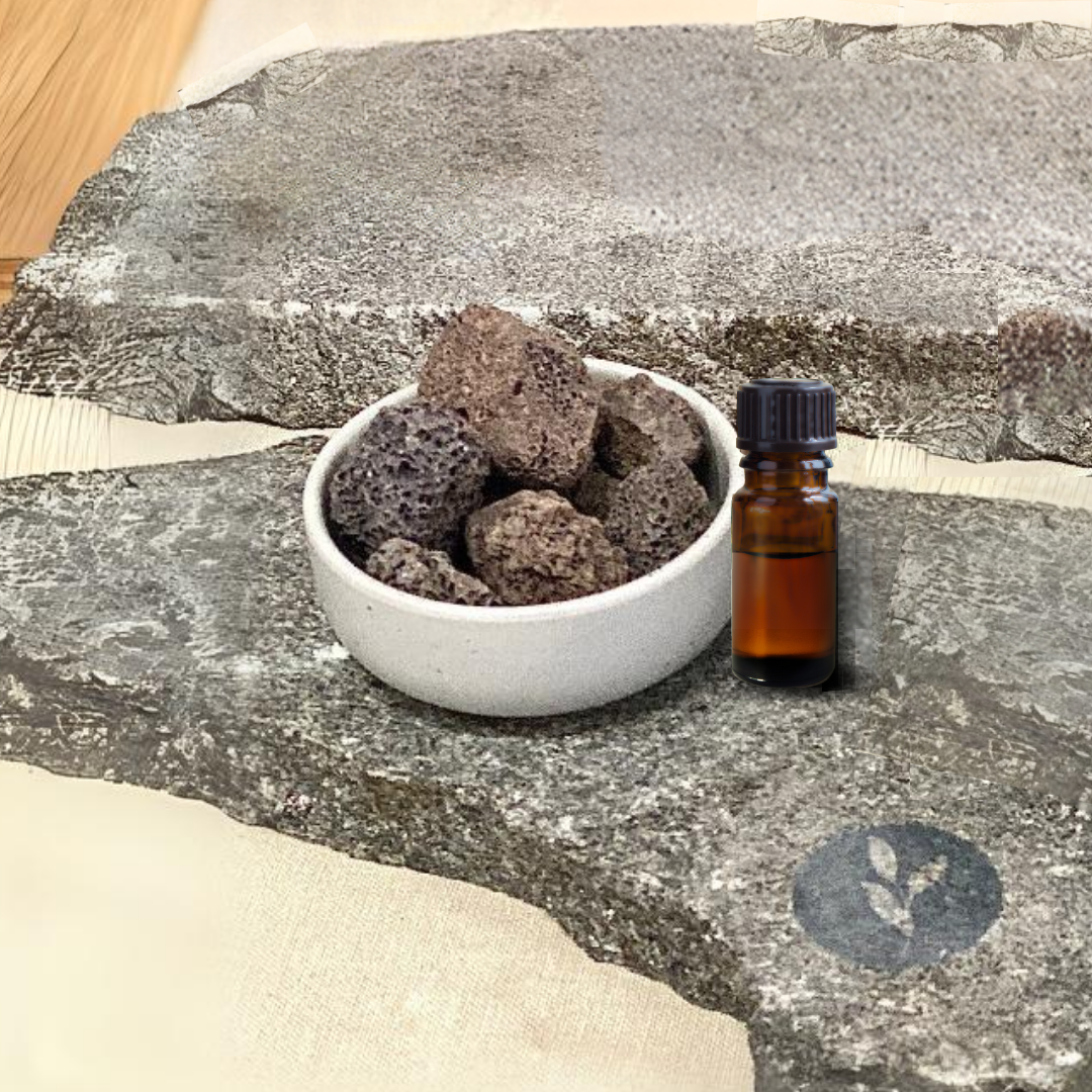 Volcanic Rock Botanical Essential Oil Diffuser - Ceramic